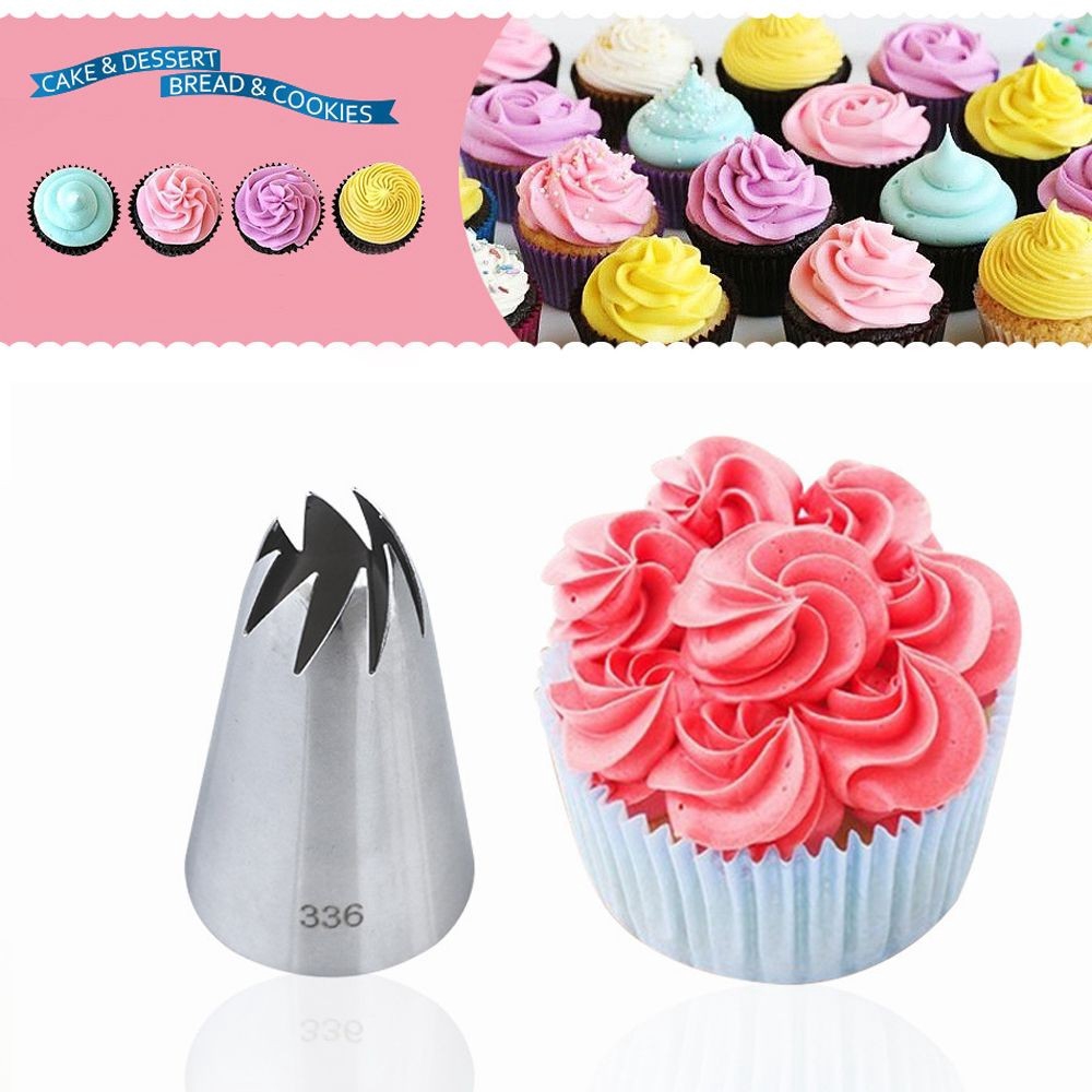 Bakeware Stainless Steel Kitchen Supplies Cupcake Icing Piping Nozzles Cake Decorating Mold