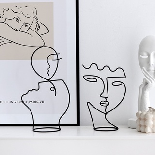 Ikee nghệ thuật tượng trang trí tủ tivi đồ trang trí bàn học đồ decor phòng khách đồ trang trí nhà đồ trang trí phòng ngủ hiện đại thiết kế bắc âu quà