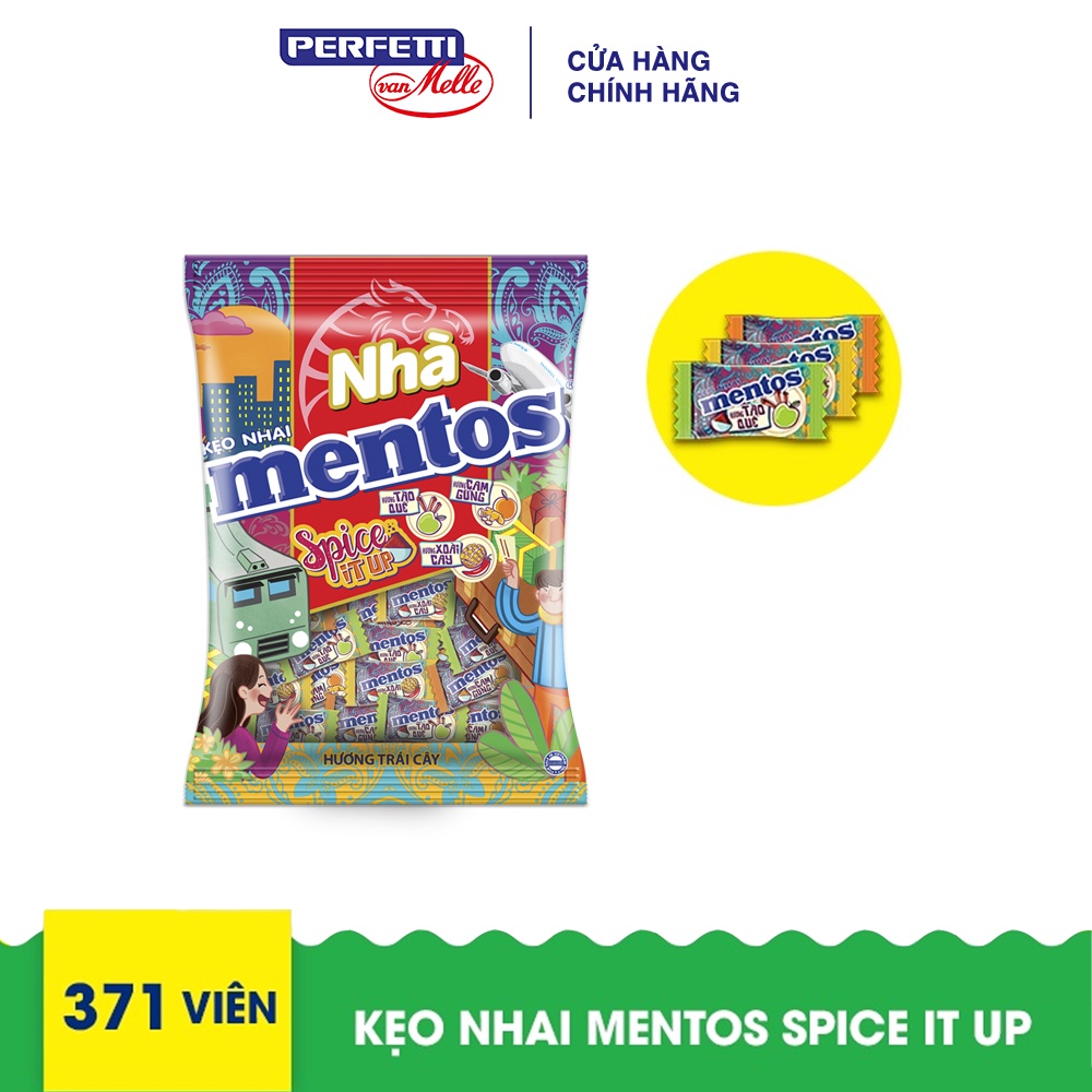 Kẹo Nhai Mentos Spice It Up - 1Kg