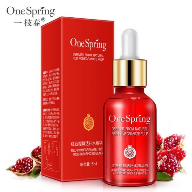 [Mẫu mới]Tinh chất serum chiết xuất lựu đỏ One Spring tái tạo da, trẻ hoa làn da giúp da trắng sáng mịn màng -LD12-A03T1