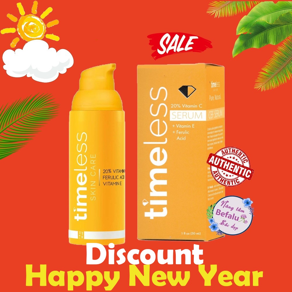Timeless Vitamin C 20 % Tinh Chất Vitamin C 30ml