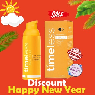 Timeless Vitamin C 20% + E + Ferulic Acid Tinh Chất Giảm Thâm Dưỡng Sáng Da
