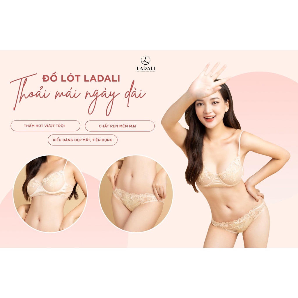 Áo Lót Bralette Vải Ren Quyến Rũ Thoải Mái Hàng Thiết Kế Ladali