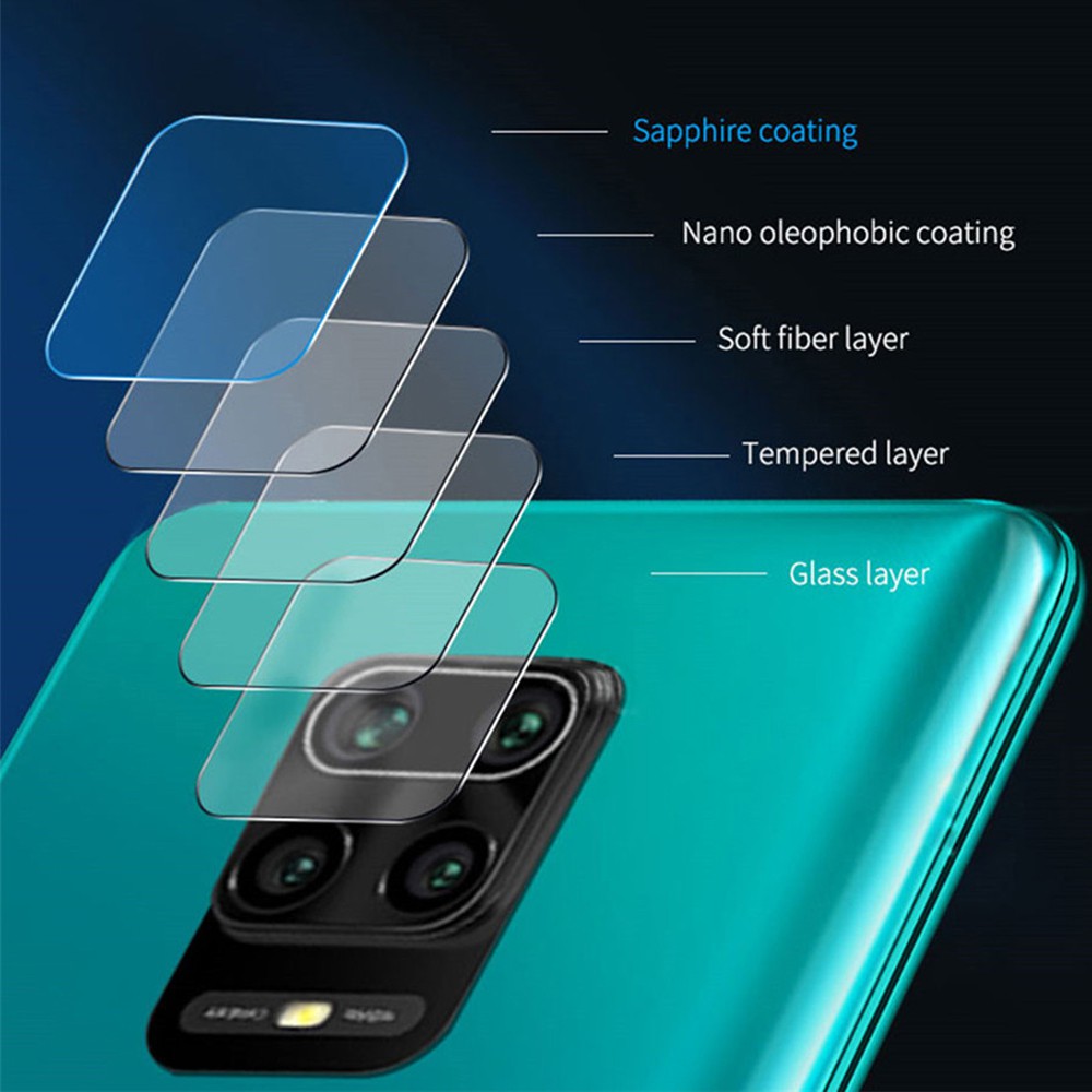 Kính Cường Lực Bảo Vệ Camera Cho Redmi 9a 9c Note 9s 9 Pro 8 7 K30 K20 8t 8a 7a Go 7s S2