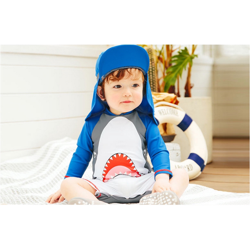 BABY SWIMSUIT KIDS SWIMMING SWIMWEAR BAJU RENANG BABY 1-7Y