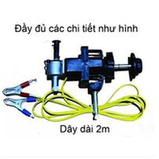 Đầu quạt đứng lỡ kẹp bình ắc quy 12v b3 dc