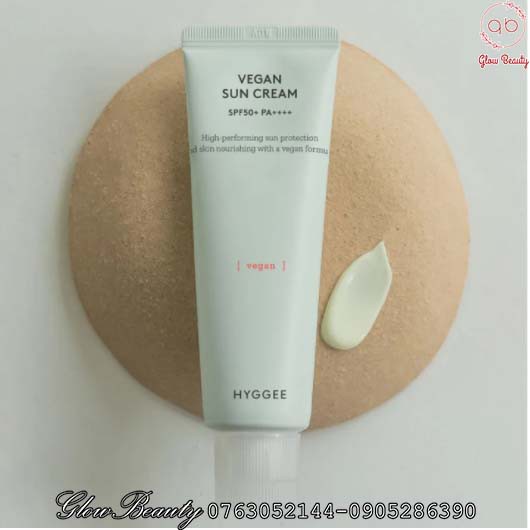 Kem chống nắng hóa học dịu nhẹ thuần chay HYGGEE Vegan Sun Cream 50ml