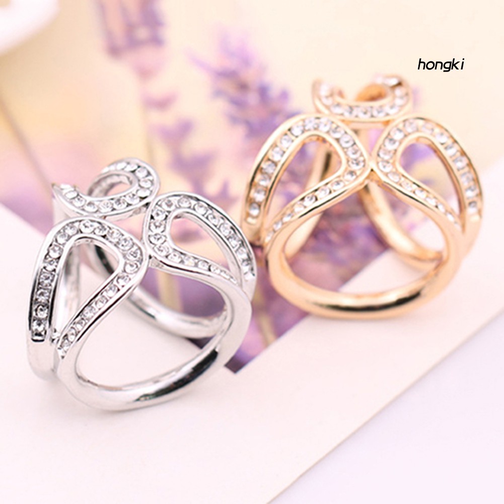 Khuy Cố Định Khăn Choàng Đính Đá Lấp Lánh Thời Trang Cho Nữ