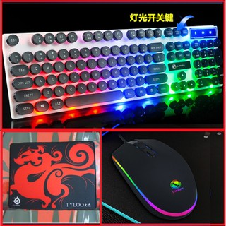 Combo Chuột LED RGB 007 Và Bàn Phím Limeide K4 Nút Tròn (Tặng Thảm Lót) thumbnail
