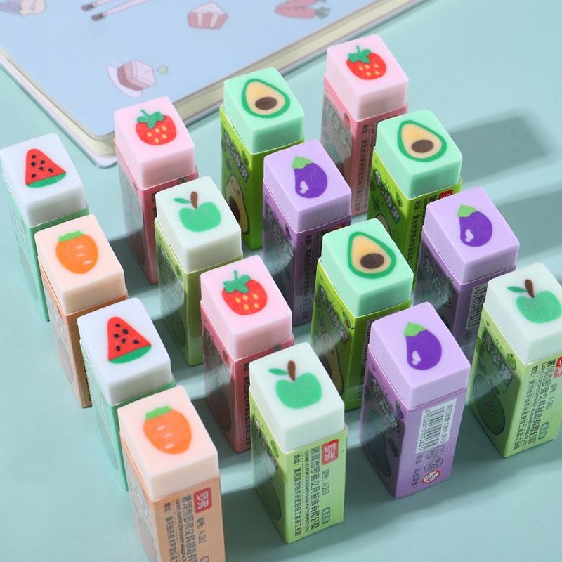 Cục Tẩy 2B Hình Trái Cây Hoạt Hình Đáng Yêu
