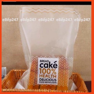 Set 10, 50 túi đựng bánh mì hoa cúc, sandwich Health Delicious chất liệu nilon cao cấp, an toàn bền đẹp - eBếp247