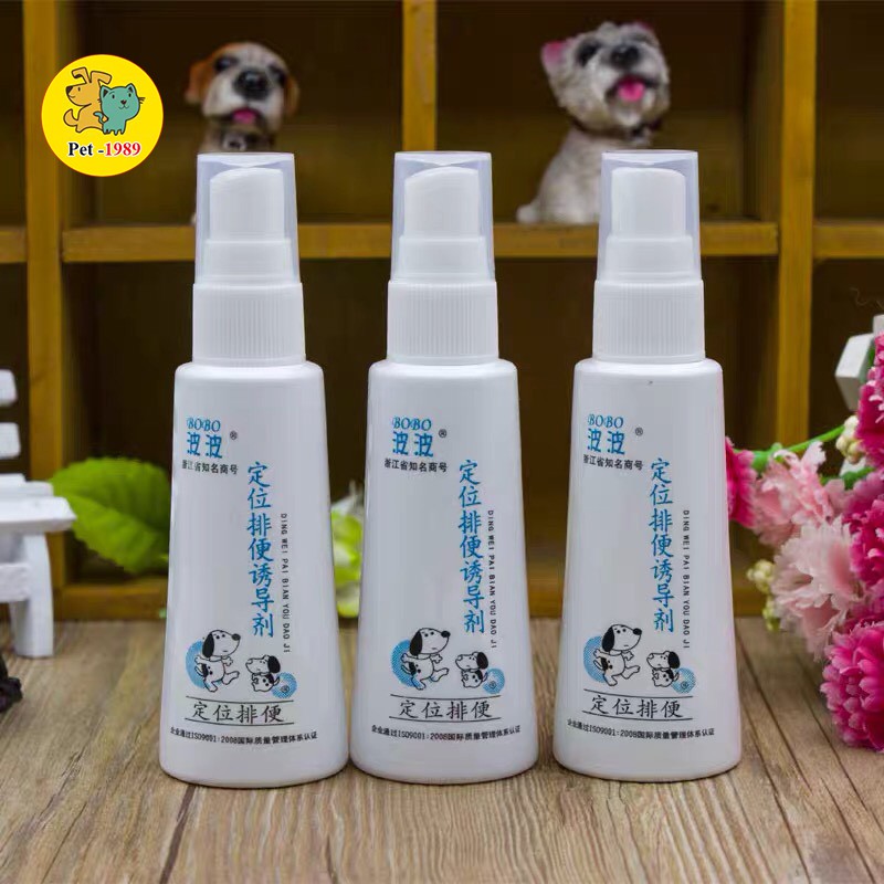 Xịt hướng dẫn đi vệ sinh đúng chỗ BOBO cho chó mèo - Pet-1989