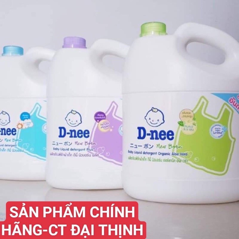 Nước giặt Dnee hàng công ty tem đại thịnh 3000ml