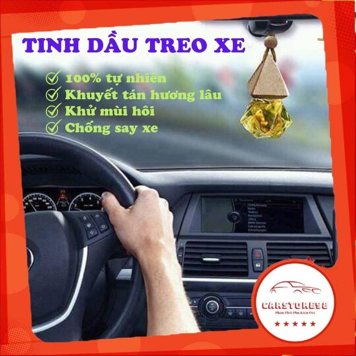 Tinh Dầu Treo Xe Ô Tô – Giúp Khử Mùi Chống Say Xe - Treo Phòng Treo Tủ Áo Nhiều Mùi Hương - Dung Tích 10ml