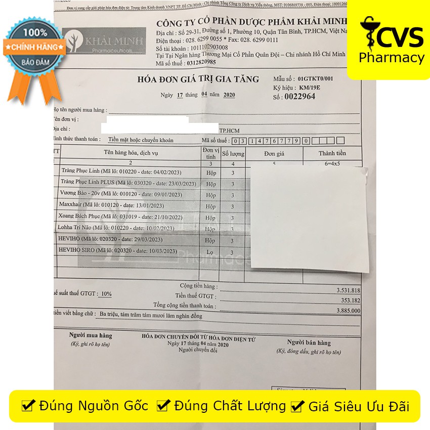 VƯƠNG BẢO - Viên Uống Tiền Liệt Tuyến 20 Viên