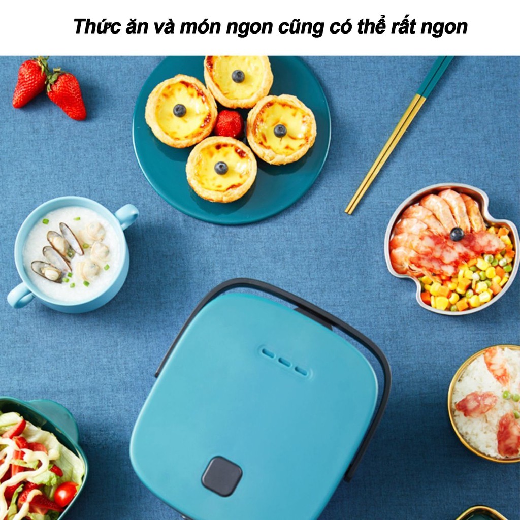 Hộp cơm điện đa năng Nồi Cơm Điện Mini Đa Năng Jiashi 1.2L - 2.5L cho 1- 3 người ăn