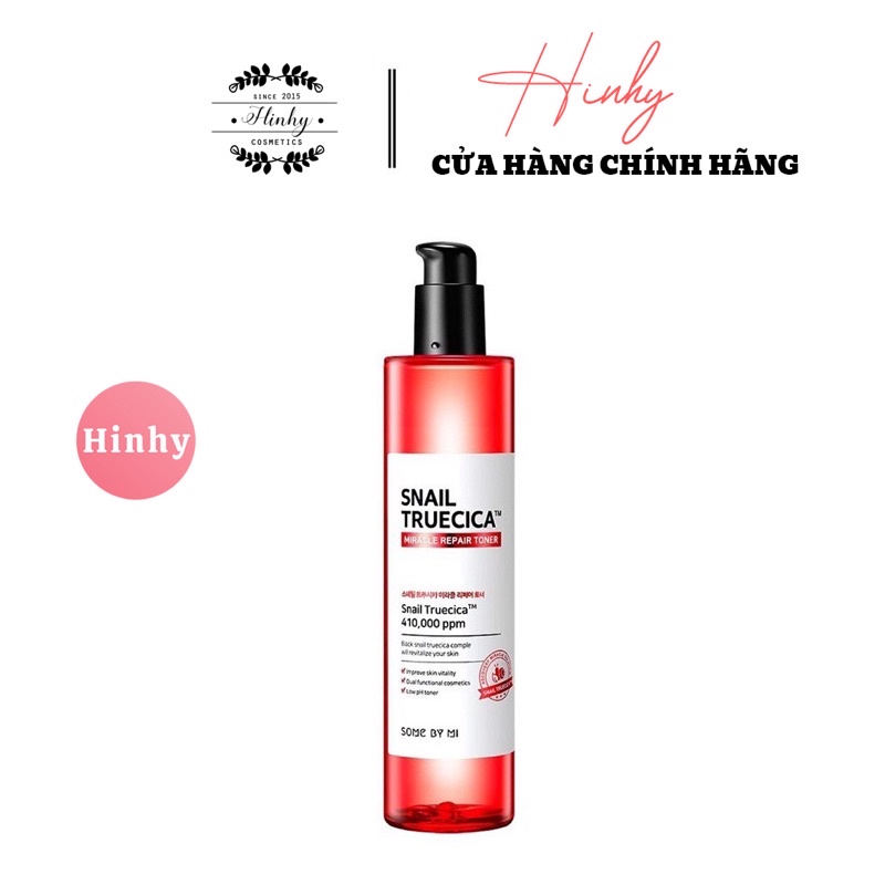 Toner Phục Hồi Da - Đầy sẹo rỗ SOMEBYMI SNAIL TRUECICA MIRACLE REPAIR 135ML