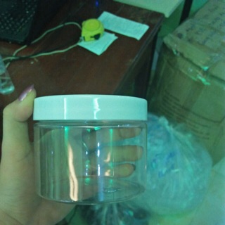 Hũ nhựa 300gr nắp nhựa, nắp nhôm có lót