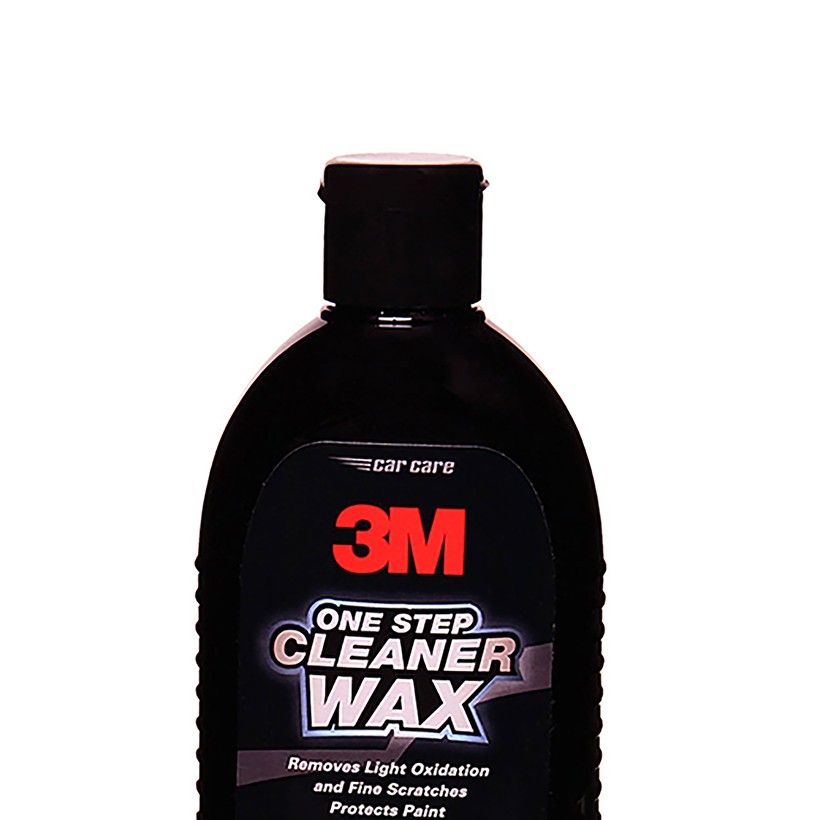 Dung dịch xóa xước và tạo bóng 3M One Step Cleaner Wax 39006 473ml - Tặng miếng thơm - Voucher 20k cho đơn 299k