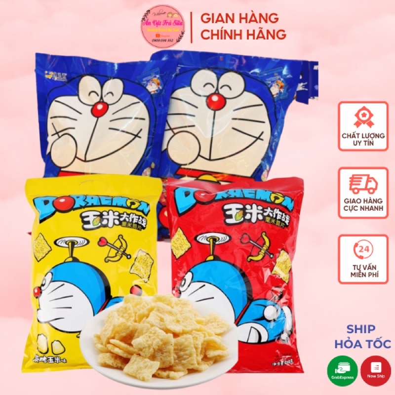 [SHIP HOẢ TỐC] BIMBIM SNACK KHỔNG LỒ DOREAMON GÓI 450gam - Đồ ăn vặt Snackfoodbysuri