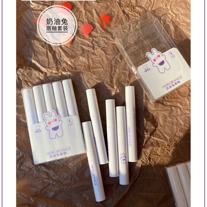 [Hàng mới về] Set son kem lì HERORANGE để trang điểm chuyên nghiệp