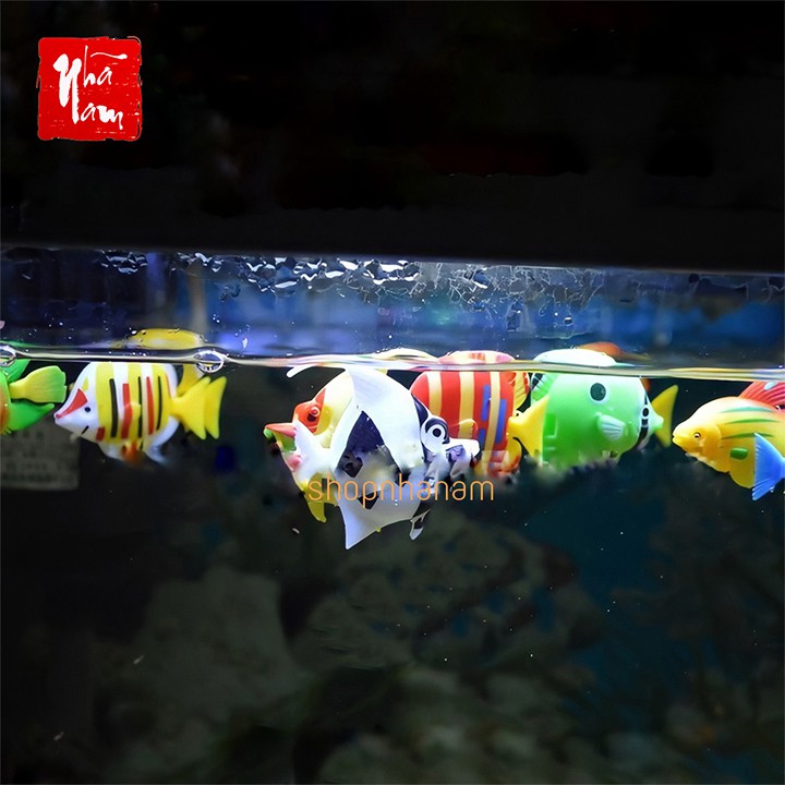 Cá nhựa 1 con mô hình cá giả trang trí bể cá phụ kiện thiết bị bể cá