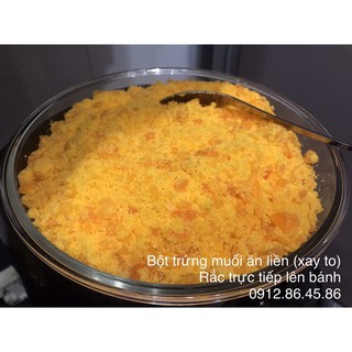 Bột trứng muối nguyên chất 0.5kg (cam kết chuẩn ngon) - Có Now ship HN, ship miền Bắc