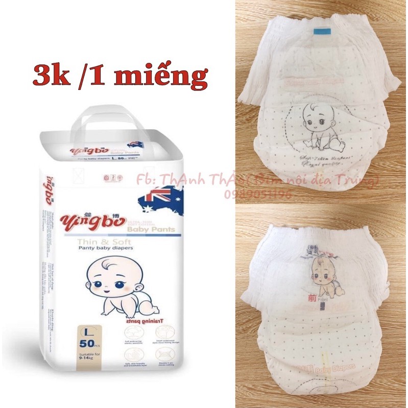Bỉm dán/quần YINGBO S/M/L/XL/XXL/XXXL