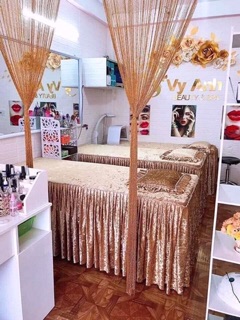 Rèm sợi spa 3mx3m sang trọng