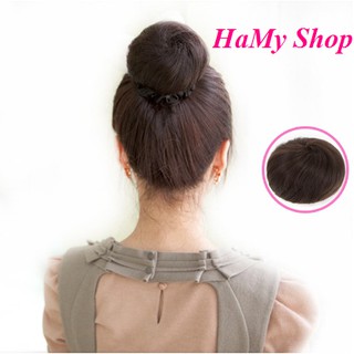 Tóc Giả Búi Củ Tỏi
