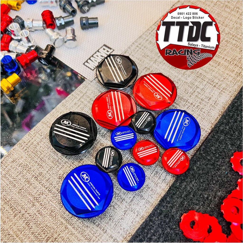 Ốc Mâm Lửa Nhôm mẫu new 2022 Honda/Yamaha đủ màu 🇻🇳