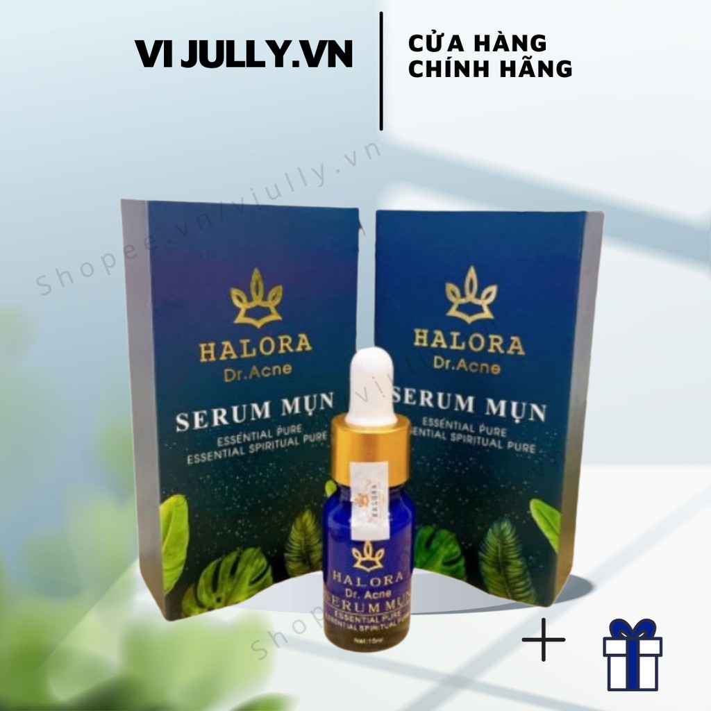 Serum Mụn Haloro Giúp Ngăn Ngửa Các loại Mụn, Dị Ứng Da, Thâm Sạm Nám [ CHÍNH HÃNG] Liệu Trình Chăm Sóc Da Mụn Tại Spa