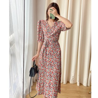 Đầm Zara hoa nhí màu siêu đẹp, mặc gầy đi nhiều DH23OMG64N9