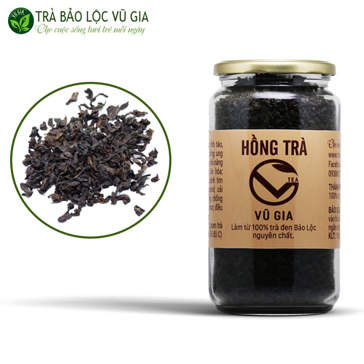 Hồng Trà  Cao Cấp Nguyên Chất Vũ Gia  - Thanh nhiệt cơ thể thải độc