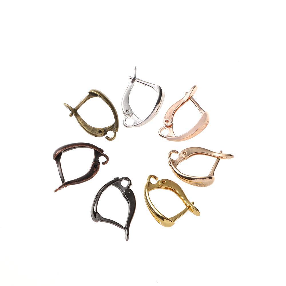 Set 6 Móc Khuyên Tai Kiểu Pháp 18x11mm