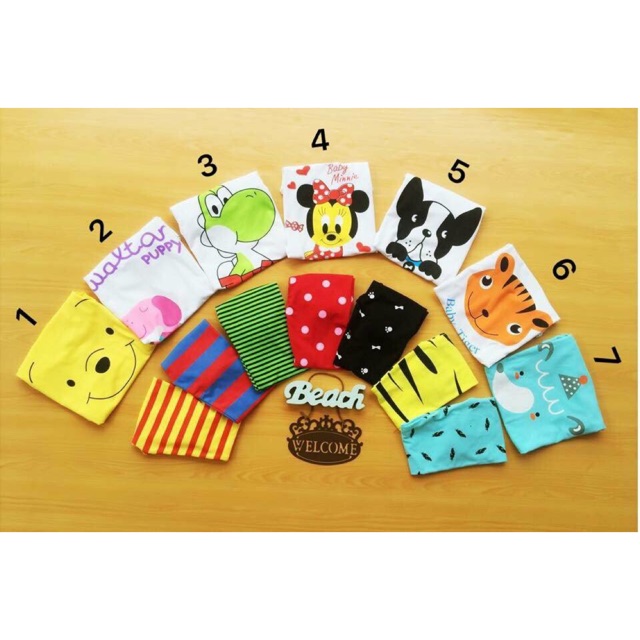 Bộ cotton bé gái