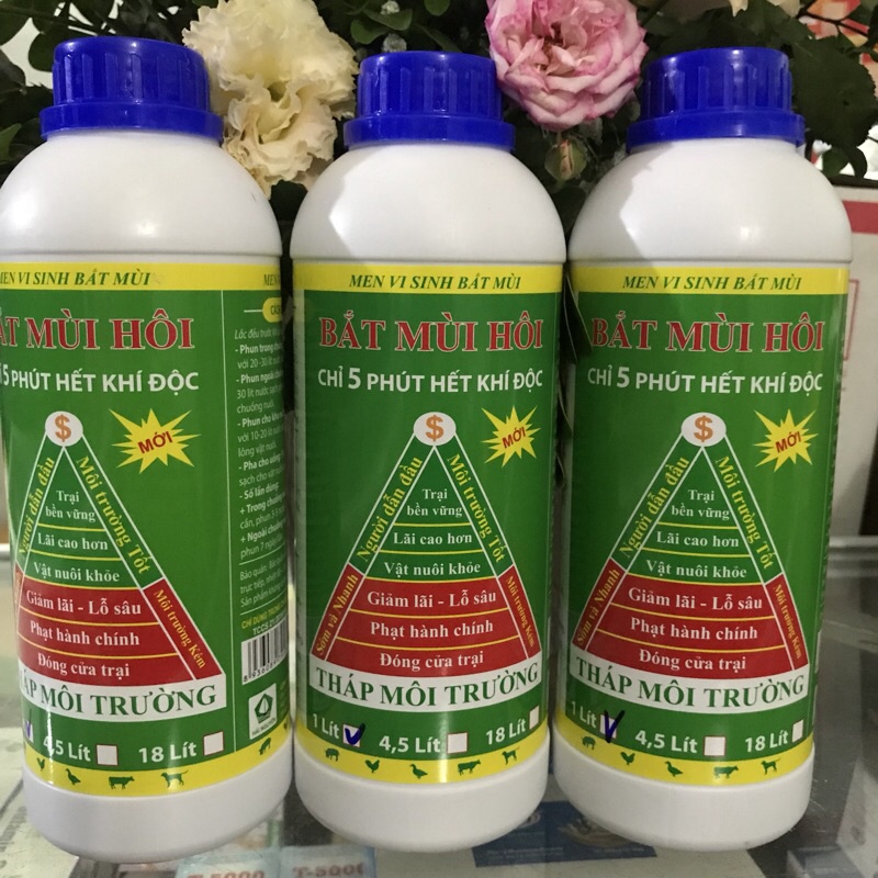 Bắt mùi hôi chuồng trại 1L