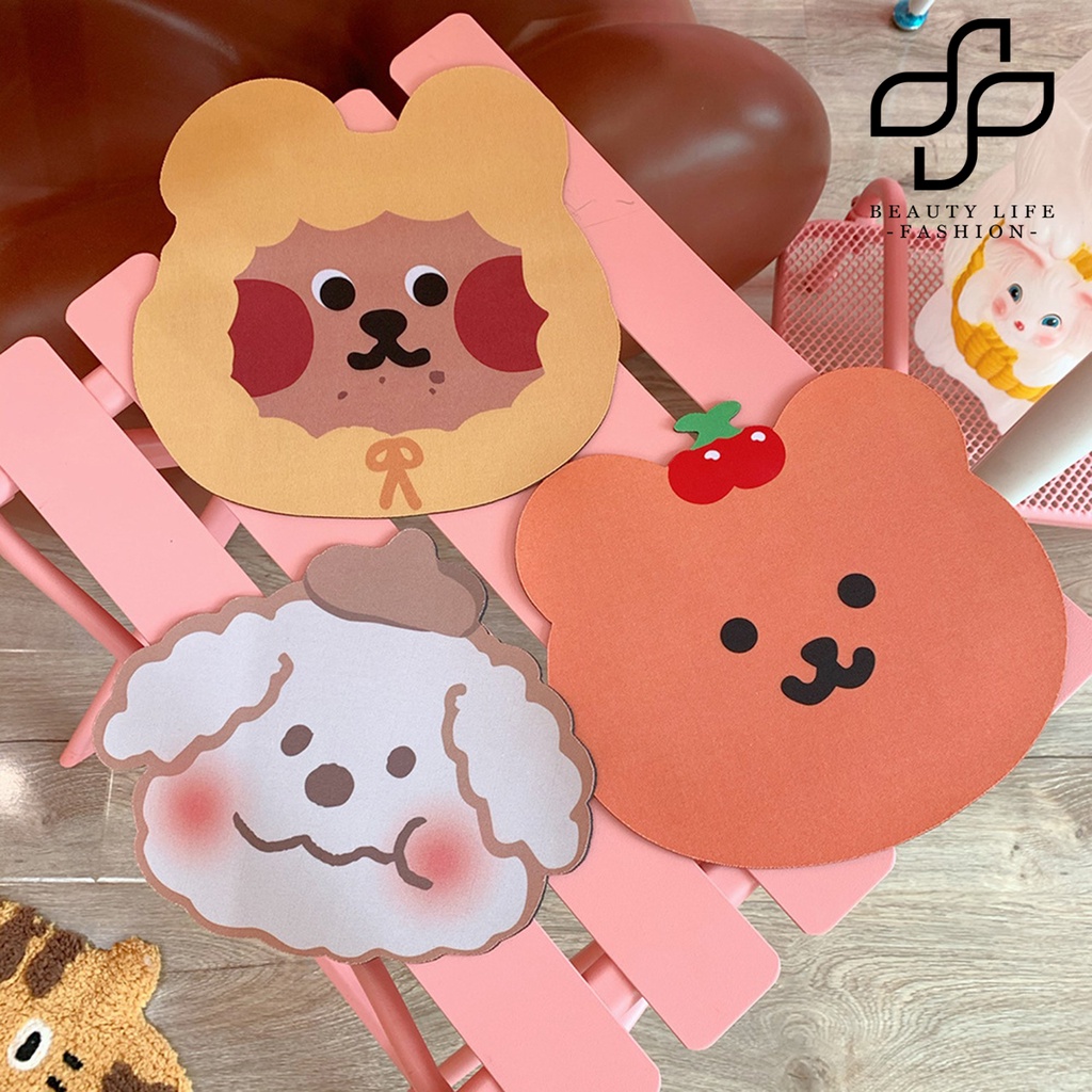 Miếng Lót Chuột Mini Hình Gấu Dễ Thương