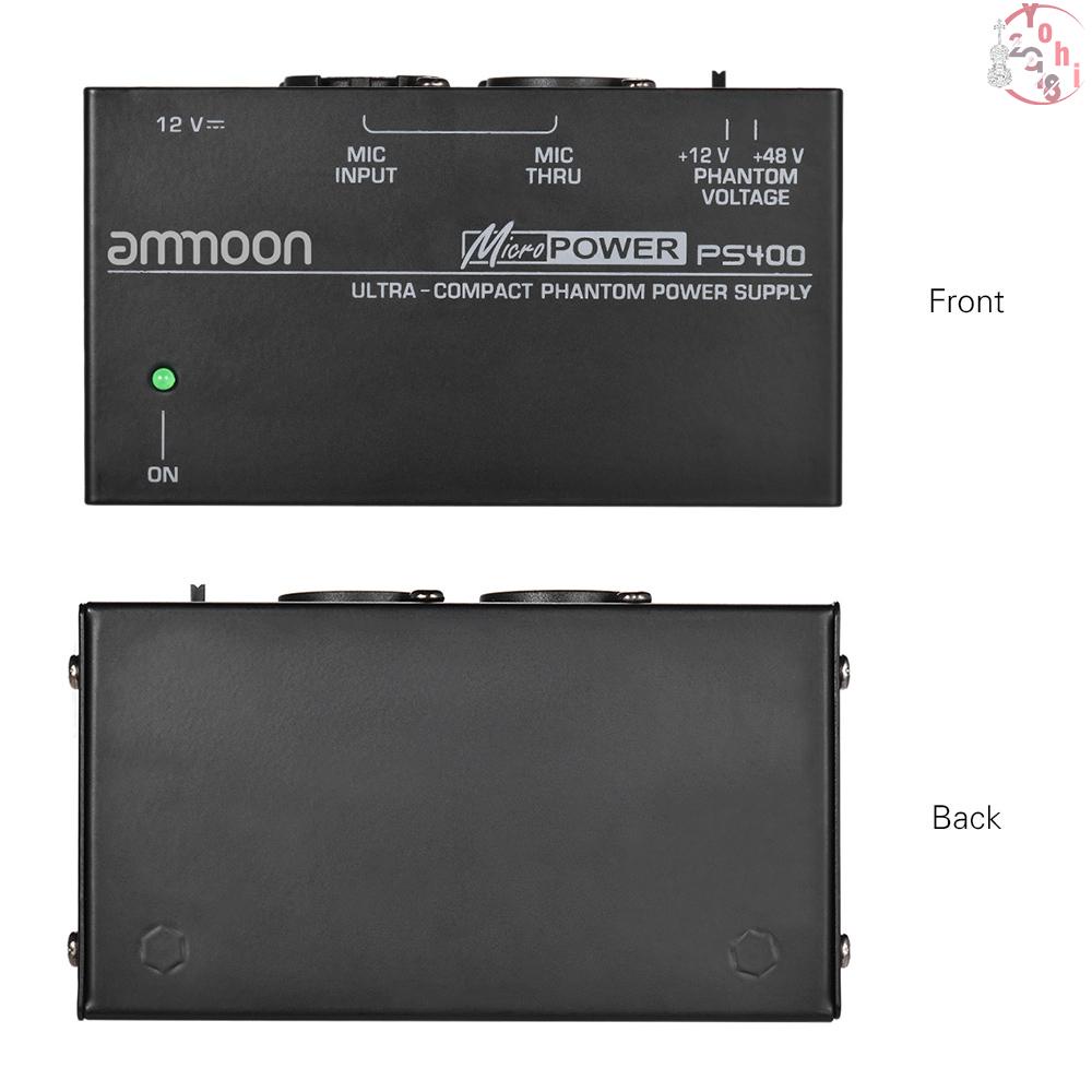 Bộ Nguồn Micro Ammoon 12v + 48v