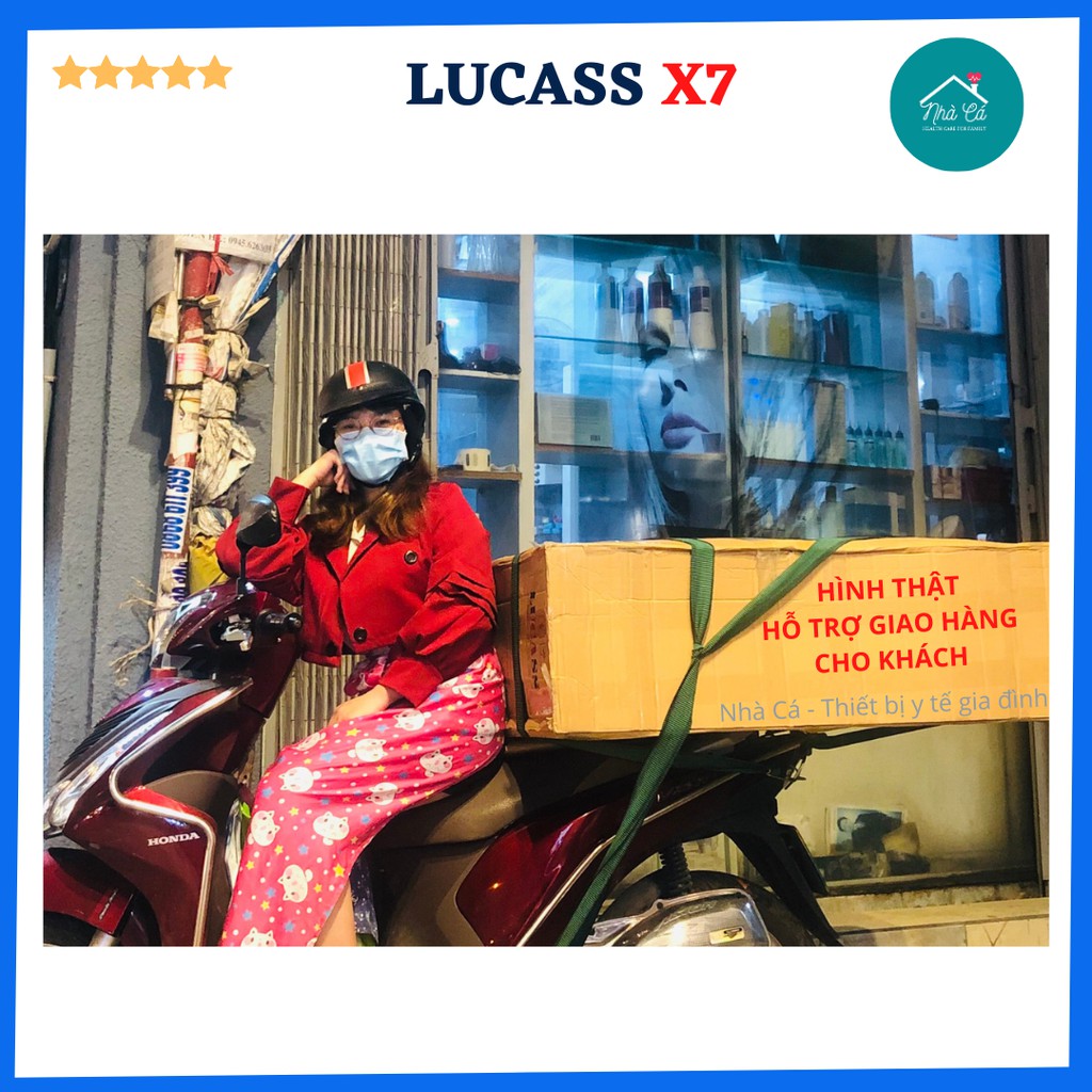 Xe lăn tay có bô và ngả nằm Lucass X7 - Chính Hãng