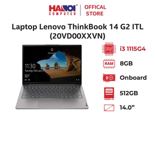 Laptop Lenovo ThinkBook 14 G2 ITL (20VD00XXVN) (i3 1115G4 8GB RAM 512GB SSD 14 FHD Dos thumbnail
