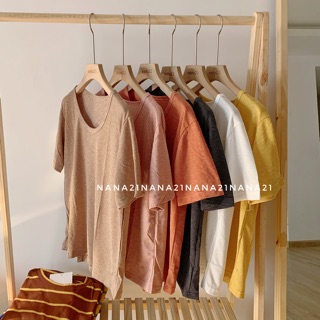 Áo pull giấy kẻ cổ tim