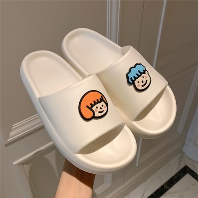 dép đế bánh mỳ QC nam nữ couple unisex xuất khẩu HQ mẫu mới 2021