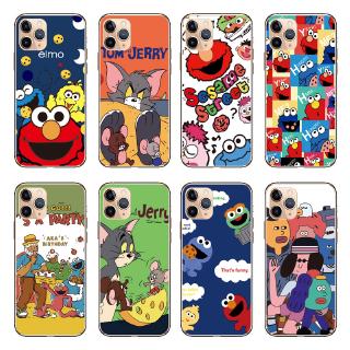 Ốp lưng TPU hoạ tiết Sesame Street hoạt hình dành cho điện thoại compatible for iphone 11 Pro Max 2019