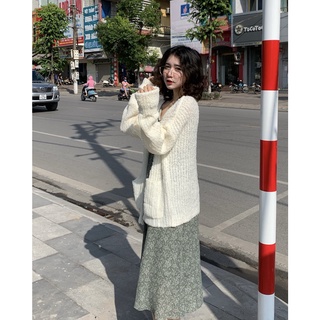 Áo Cardigan len