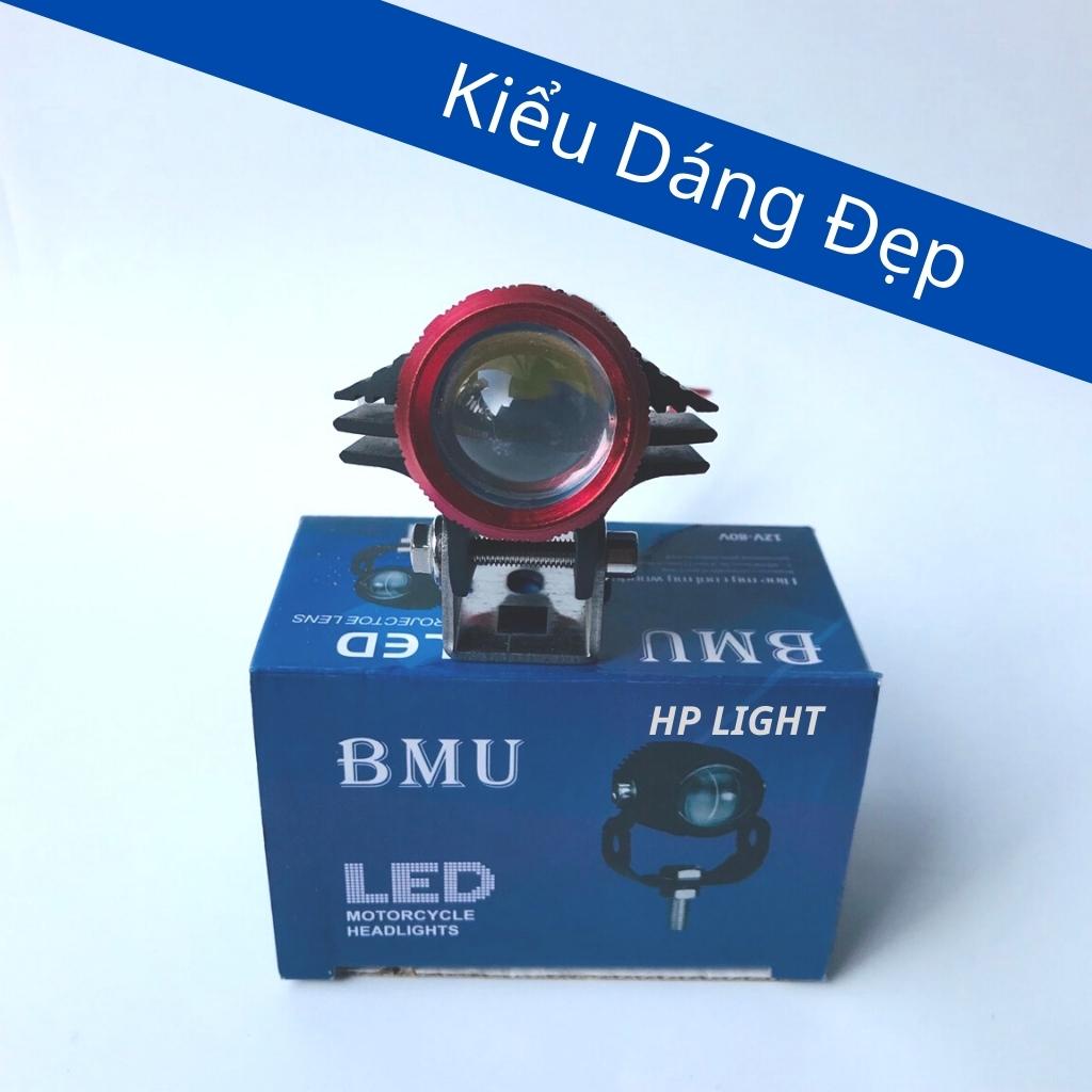 Đèn trợ sáng mini 2 màu bi cầu cos vàng pha trắng gom ánh sáng_HP LIGHT MiniV20