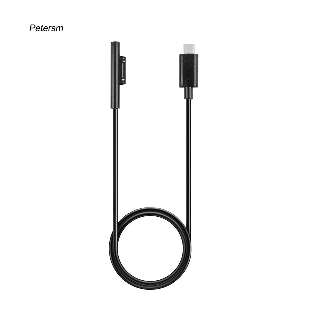 Dây cáp sạc USB type C chuyên dụng dành cho Microsoft Surface Pro 6 / 5 / 4 / 3