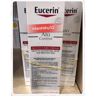 Kem giảm ngứa, đỏ da Eucerin Ato Control Acute Care Cream