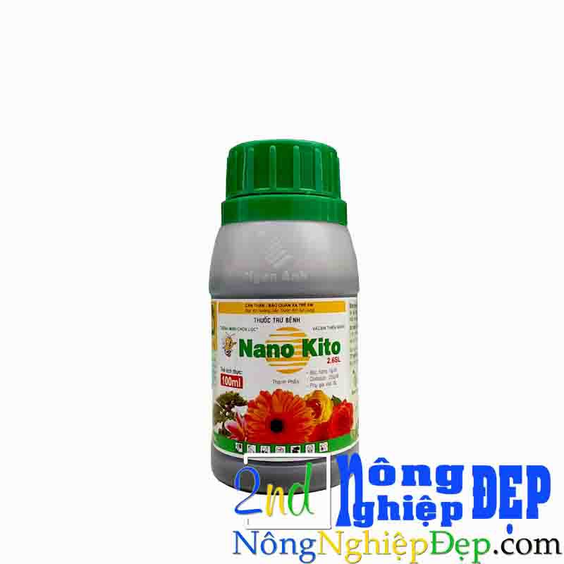 Nano Kito 2,6SL 100ml - Thuốc Trị Tuyến Trùng, Nấm Hồng