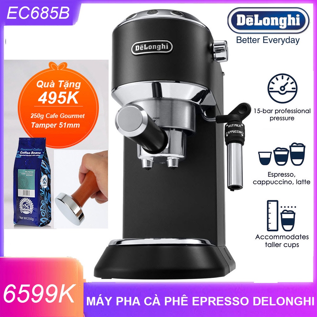 Máy pha cà phê mini gia đình Áp suất 15Bar